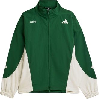 adidas x ARTE Antwerp Z.N.E Full-Zip Track Jacket Asia Sizing Amazon Green Off White KV4020