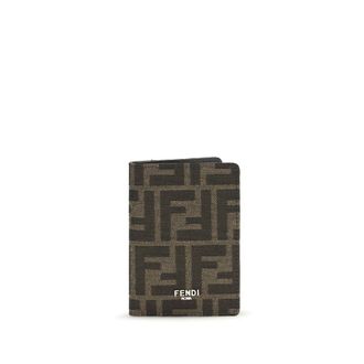 Fendi Bruine Kalfskin Bos Taurus Portemonnee
