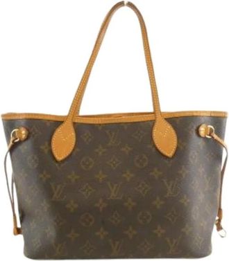 Louis Vuitton Pre-owned Tote Bags, female, Brown, Size: ONE SIZE Pre-owned Neverfull PM Tote