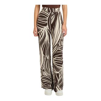 Guess Viscose Broek - Dames - Wijde Broeken - Veelkleurig - S - Rayon - Broeken
