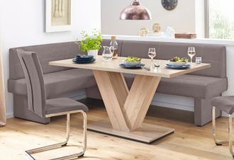 HOME AFFAIRE Eckbank »Nils« Sitz und Rücken gepolstert, verschiedene Qualitäten