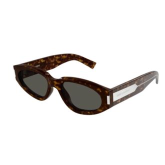 Saint Laurent Sunglasses, unisex, Brown, Size: 56 MM SL 618 Sunglasses