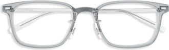 Montblanc Occhiali rettangolari - Grigio