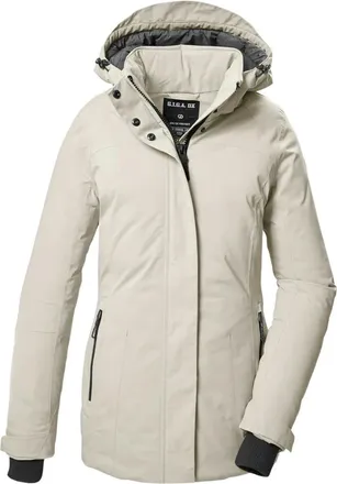 Killtec GW 6 Jas - Dames - Jassen - Beige - Maat: M Zijde