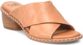 S&ouml;fft Crystal Sandal in Luggage at Nordstrom Rack, Size 10