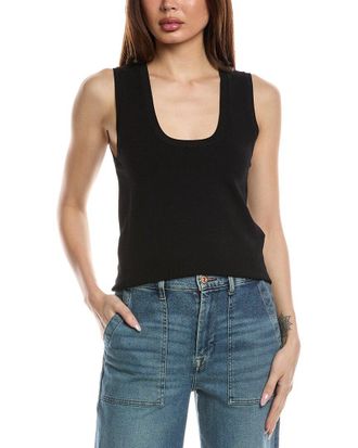 7 For All Mankind Scoop Neck Shell
