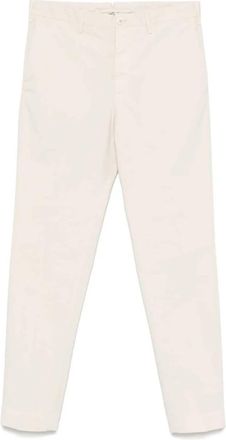 Incotex Beige Broek met Verborgen Rits - Heren - Chinos - Beige - XL - Broeken