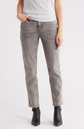 Democracy AbSolution Crop Jeans in Tinted Brown at Nordstrom Rack, Size 12