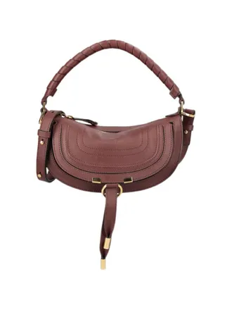 Chlo&eacute; Red Marcie Mini Shoulder Bag