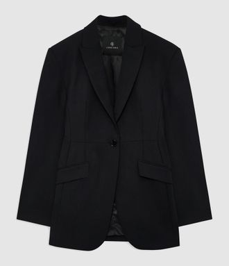 Anine Bing Blazer Elga Black