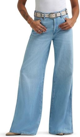 Wrangler Canyon High Waist Wide Leg Jeans in Trophy Twilight at Nordstrom, Size 26