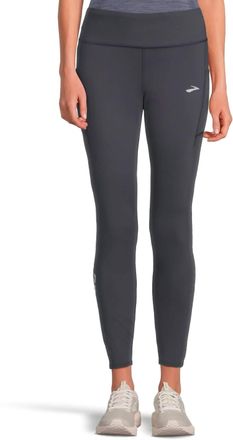 Brooks Momentum Thermal Tight 2.0 In Dark Nightshadow/speed Logo
