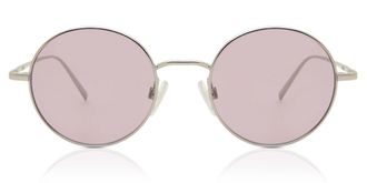 DKNY DK105S 035 Womens Sunglasses Silver Size 47