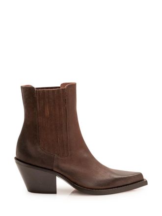 PARIS TEXAS Brown Ankle Boots
