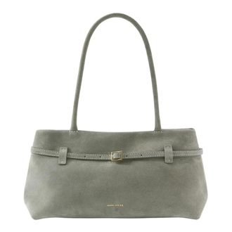 Manu Atelier Dames, Tassen, Groen, Maat: ONE Size Leer