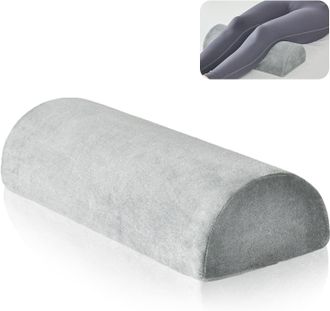 OEM Coj&iacute;n Ortop&eacute;dico De Espuma Viscoel&aacute;stica De Media Luna, Almohada De Elevaci&oacute;n De Piernas, Almohada Debajo De La Rodilla, Almohada Para Dormir De Lado,