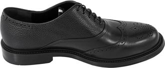 Bally Mens Nixor Black Lace-up Oxfords Shoes, Brand Size 5 ( US Size 6 )