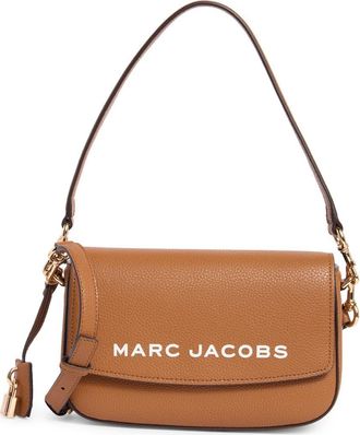 Marc Jacobs The Bold Saddle Leather Shoulder Bag in Whiskey at Nordstrom Rack