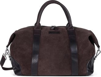 Howard London Weekendtas Steven - unisex - Weekendtassen - Bruin - ONE Size - Leer - Tassen