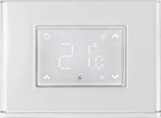 Beghelli Termostato Touch Con Display E Placca Luminosa 60047