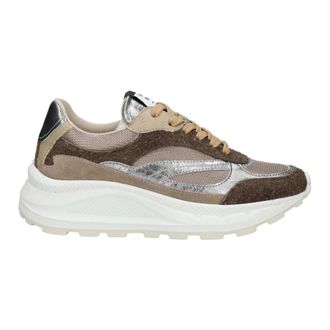 PIEDI NUD 1 Schoenen, Dames, Bruin, 39 EU, Leer, West 01.03 Sneakers