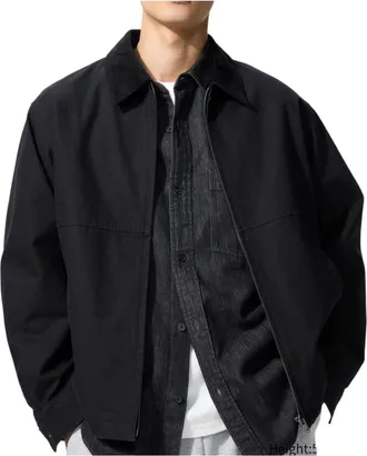 Uniqlo Zip-Up Short Blouson Black 478230-09