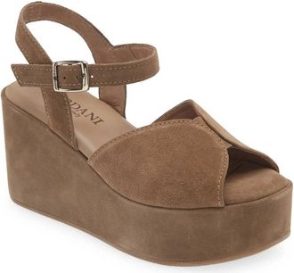 Cordani Womens Jenna Wedge Sandals In Brown