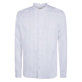 Tintoria Mattei Casual Shirts - Heren - Casual Overhemden - Wit - 3XL - Overhemden
