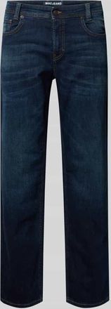 M.A.C Loose Fit Jeans mit 5-Pocket-Design in Dunkelblau, Größe 31/30
