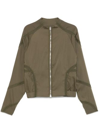 _J.LAL_ Karst bomber jacket - men - Polyester/Polyester - S - Green