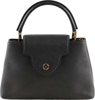 Louis Vuitton Pre-owned Capucines Handtas - Dames - Vintage Handtas - Zwart - ONE Size - Leer - Vintage