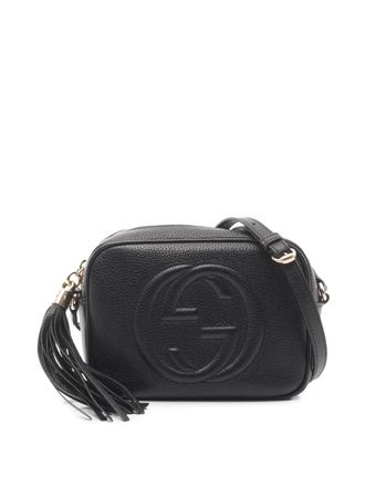 Gucci 2016-2025 Leather Soho Disco crossbody bag - Black