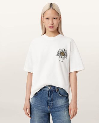 AllSaints Petal Etta Oversized T-Shirt