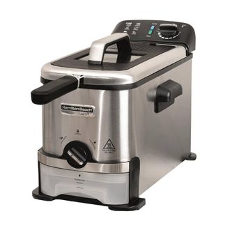 Hamilton Beach Professional PureFry 3L Deep Fat Fryer HB189PDF in Silver