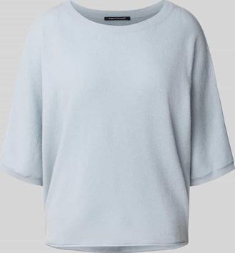 Luisa Cerano Luisa Cerano Strickpullover mit gerippten Abschlüssen in Bleu, Größe 38