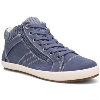 Taos Womens Startup Sneaker In Indigo Distressed