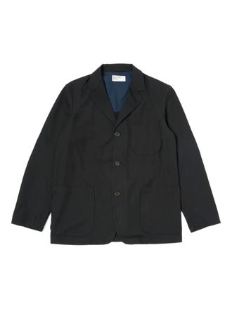 Universal Works Jack met drie knopen - Zwart