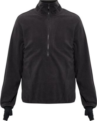 Entire studios Shell Fleece - Heren - Fleece jassen - Grijs - XL - Polyester - Fitness