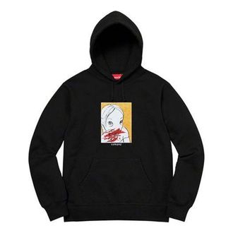SUPREME Nose Bleed Hooded Sweatshirt Black SUP-FW19-286