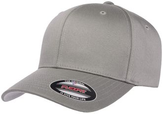 Flexfit Mens Athletic Baseball Fitted Cap, Gray, XX-Large