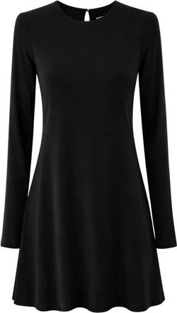 Silvian Heach Kogho Jurk - Dames - Korte kleedjes - Zwart - L - Nylon - Kleedjes