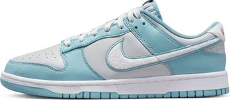 Nike Dunk Low Fleece Swoosh - Light Blue FB1871-011