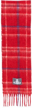 Vivienne Westwood Orb-patch Check Scarf