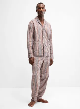Paul Smith Mens Iconic-striped pyjama set