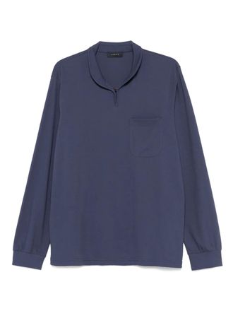 Sease cotton polo shirt - Blue