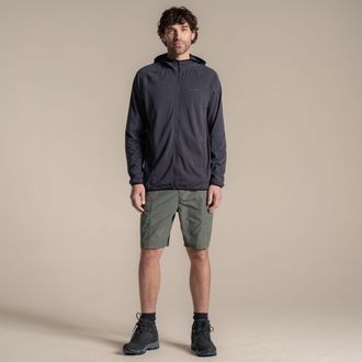 Craghoppers Heren Nadim Nosilife Hooded Jacket (Donker ijzer)