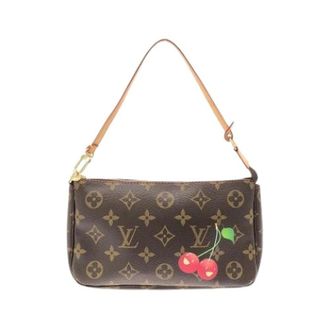 Louis Vuitton Pre-owned Pochette Pouch - Dames - Pre-owned - Bruin - Maat: ONE Size