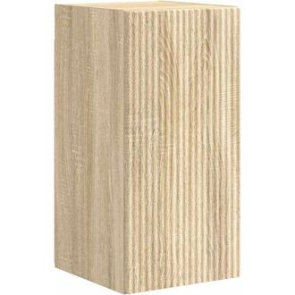 vidaXL Mueble De Tv Montado En La Pared Sonoma 30 X 31 X 60 Cm Vidaxl