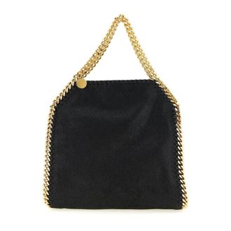 Stella McCartney Borsa a mano Falabella Shaggy Deer - - Bags - Donna - Nero - ONE SIZE