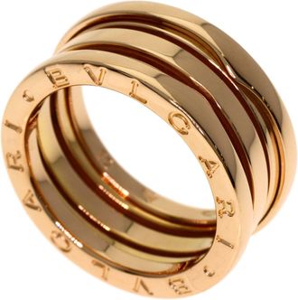 Bulgari Pink Gold (18K) Band Ring (Pre-Owned)
